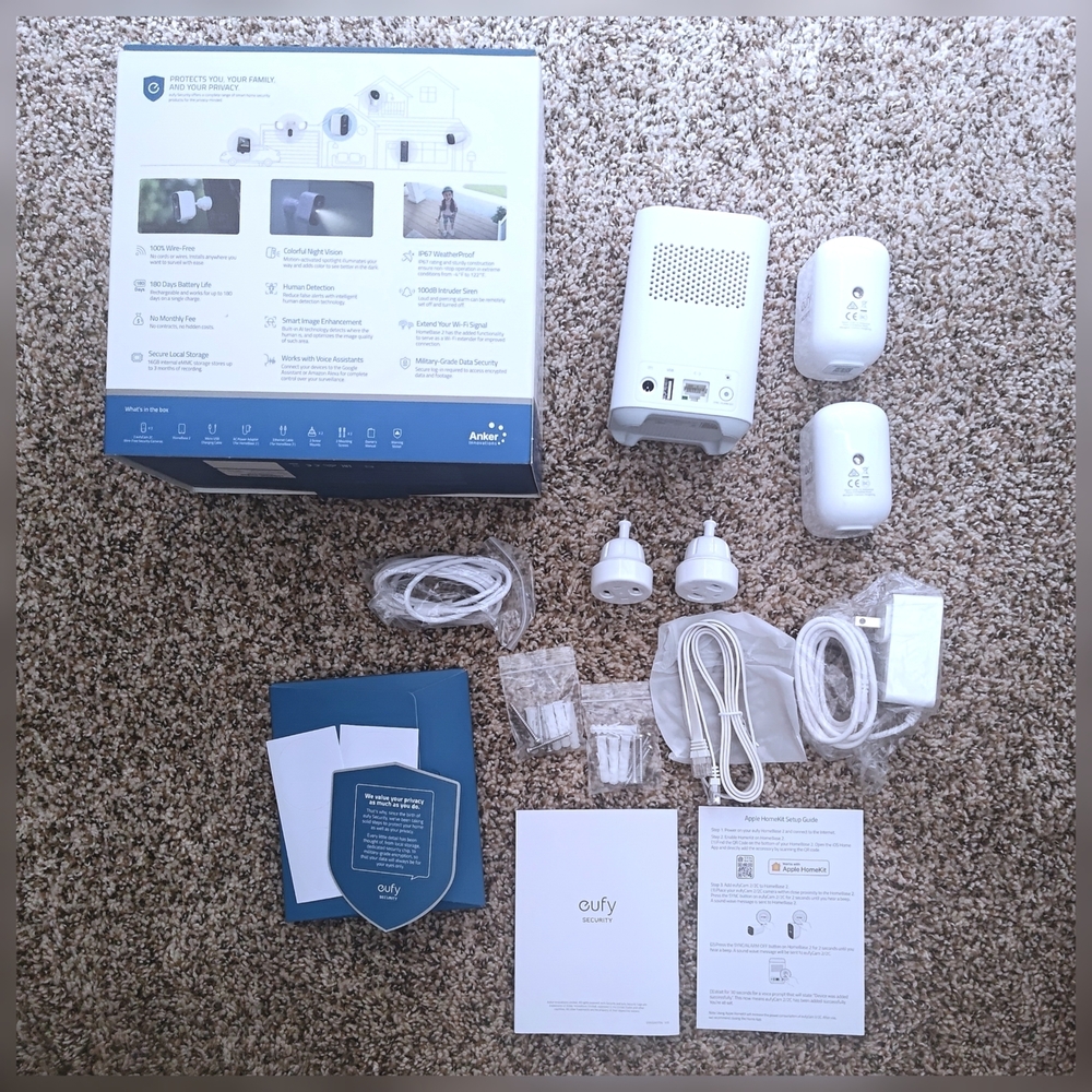 Eufy 2C Security 2-Kit Camera System - Picture 8 of 9